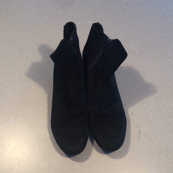 The Flexx Black Suede Ankle Boot - Picture 2 of 6